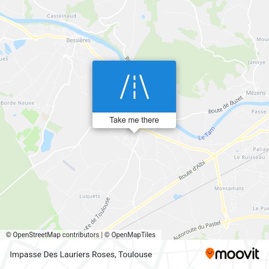 Impasse Des Lauriers Roses map