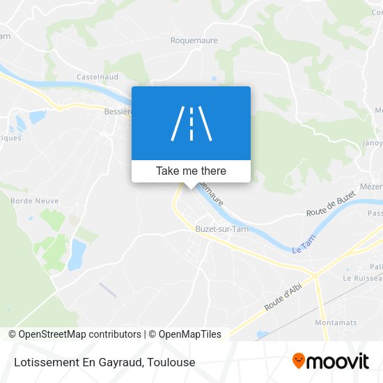 Lotissement En Gayraud map