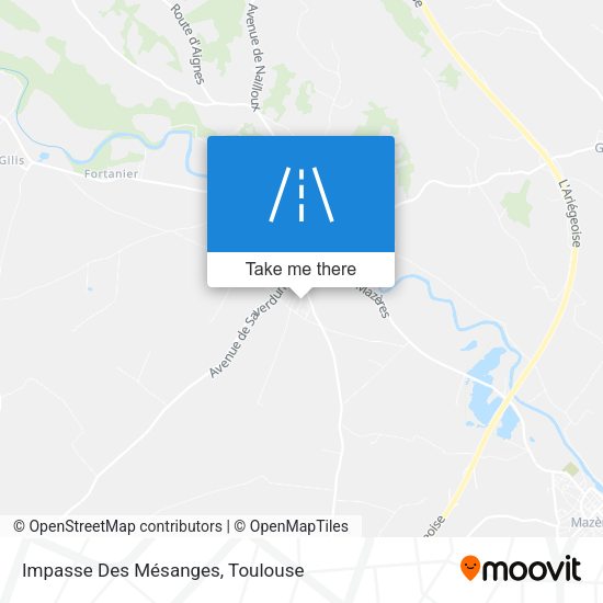 Impasse Des Mésanges map