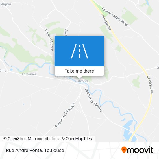 Rue André Fonta map