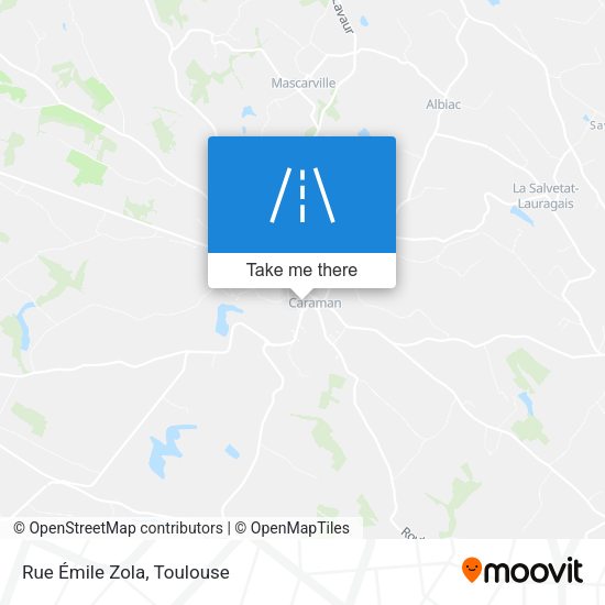Rue Émile Zola map
