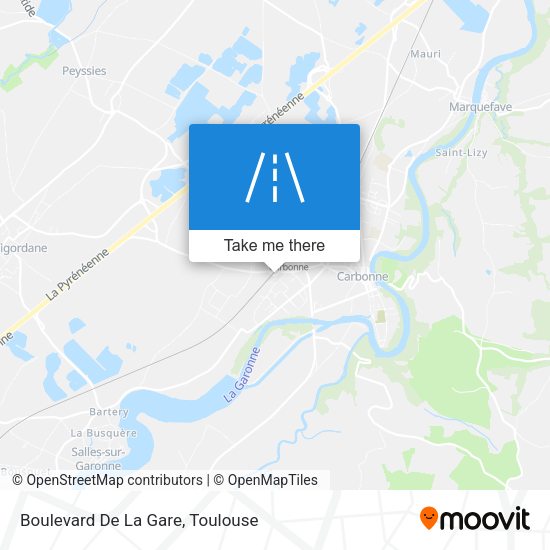 Boulevard De La Gare map