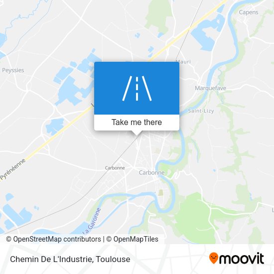 Chemin De L'Industrie map