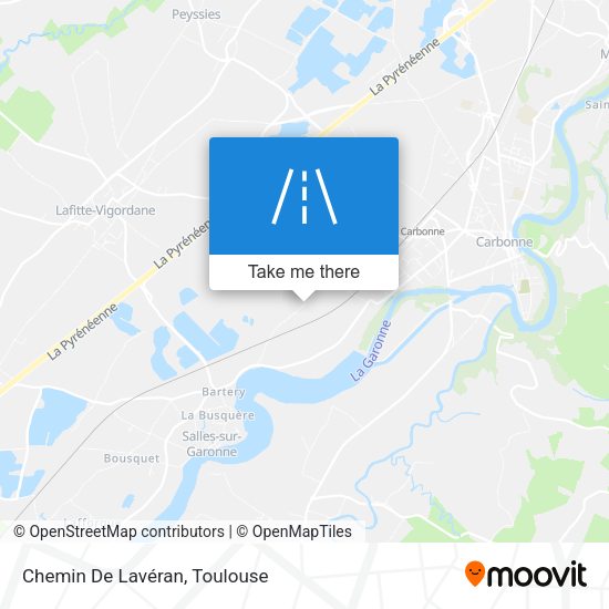 Chemin De Lavéran map
