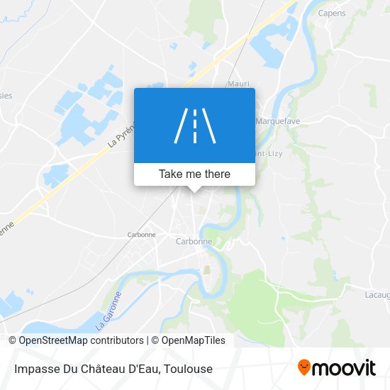 Impasse Du Château D'Eau map