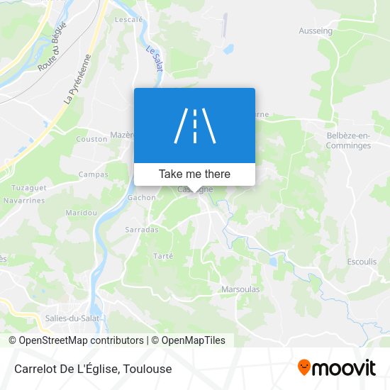 Carrelot De L'Église map