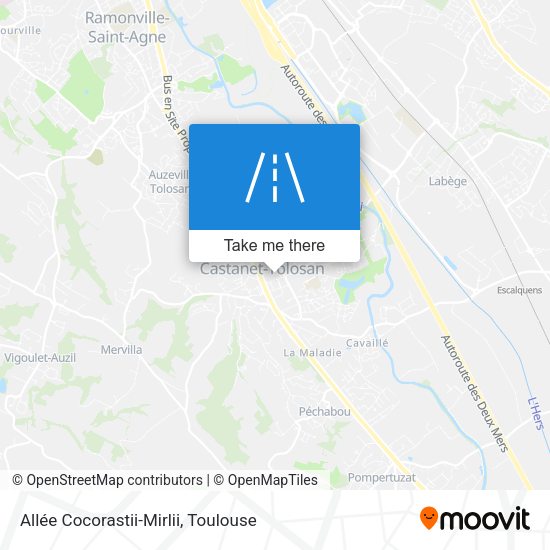 Allée Cocorastii-Mirlii map