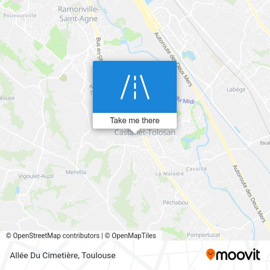 Allée Du Cimetière map