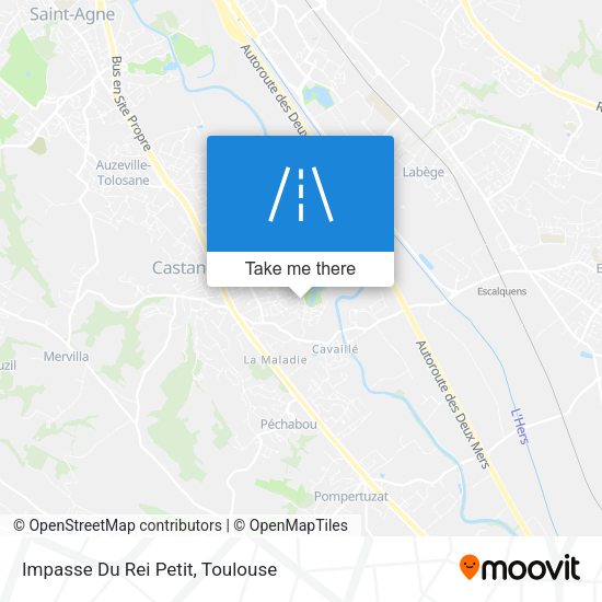Impasse Du Rei Petit map