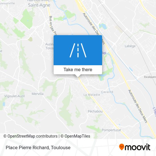 Place Pierre Richard map