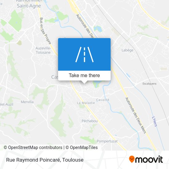 Rue Raymond Poincaré map
