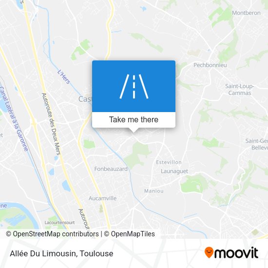 Allée Du Limousin map