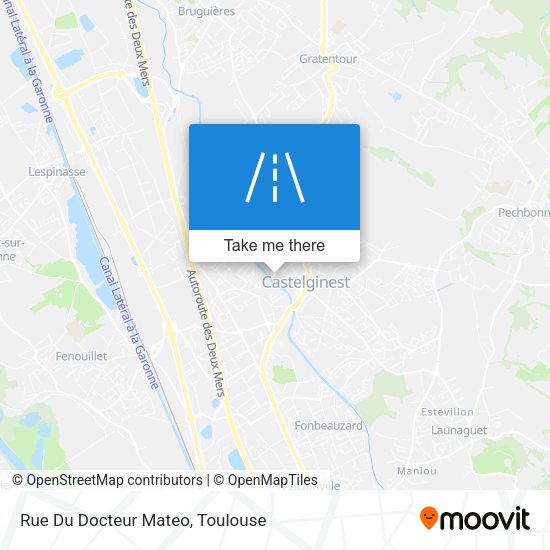 Rue Du Docteur Mateo map