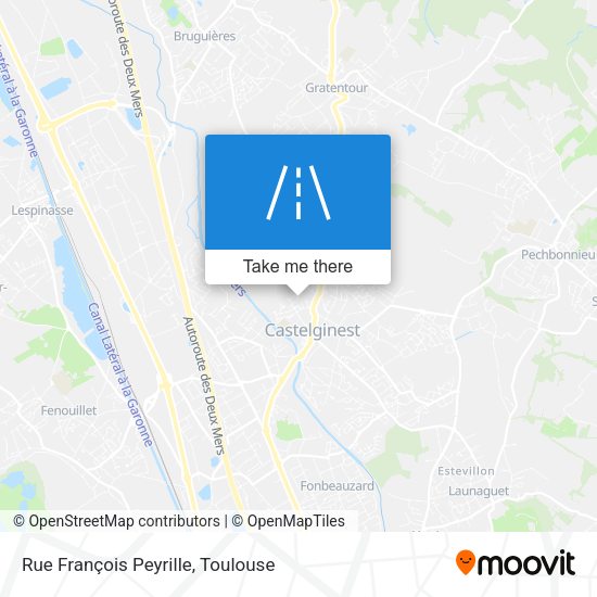 Rue François Peyrille map