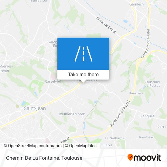 Chemin De La Fontaine map