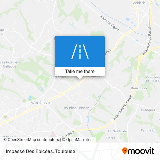 Impasse Des Epicéas map