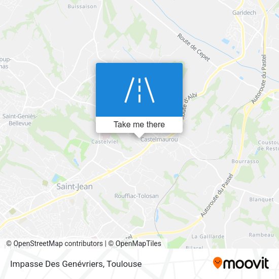 Impasse Des Genévriers map