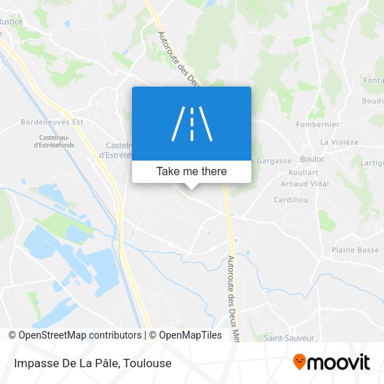 Impasse De La Pâle map