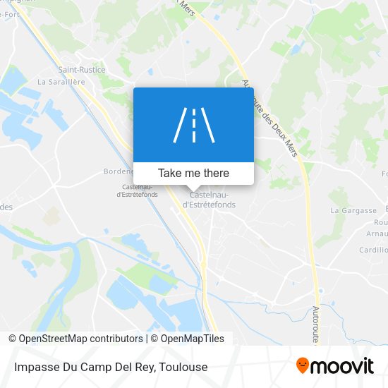 Impasse Du Camp Del Rey map