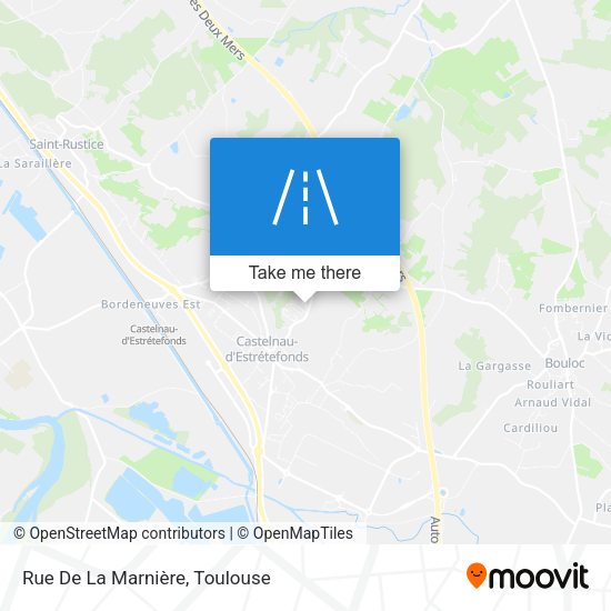 Rue De La Marnière map