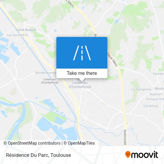 Résidence Du Parc map