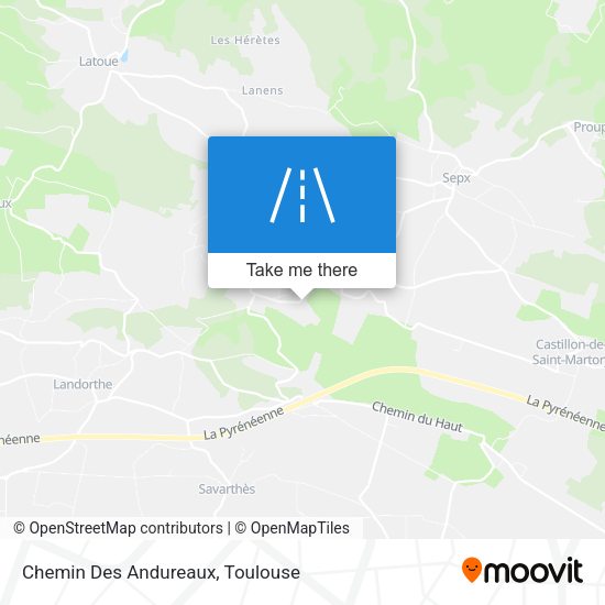 Chemin Des Andureaux map