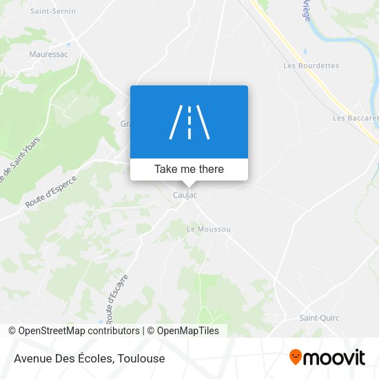 Avenue Des Écoles map