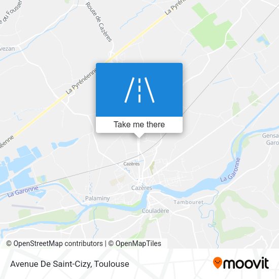 Avenue De Saint-Cizy map