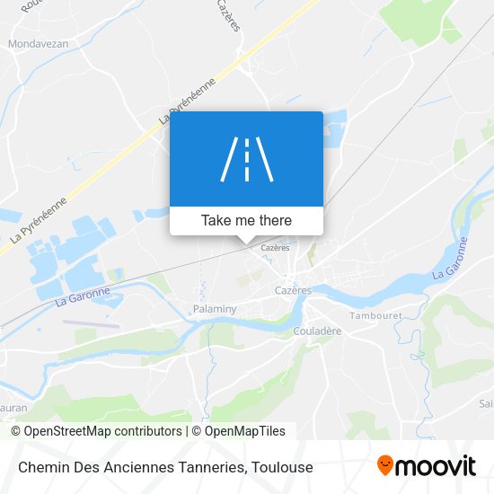Chemin Des Anciennes Tanneries map