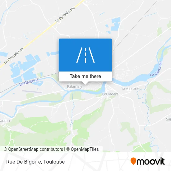 Rue De Bigorre map