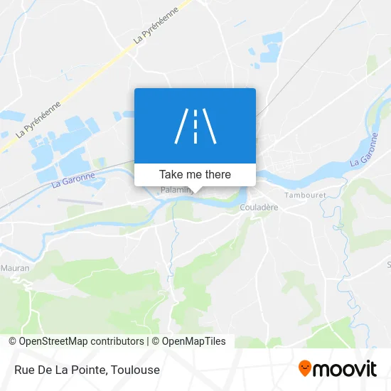 Rue De La Pointe map