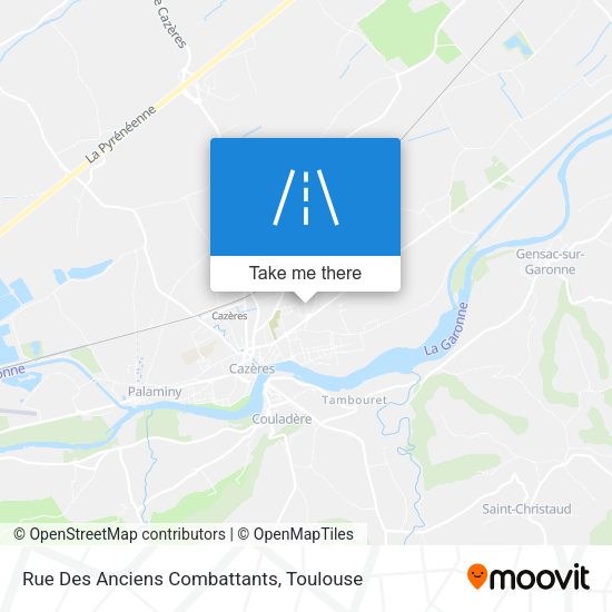 Rue Des Anciens Combattants map