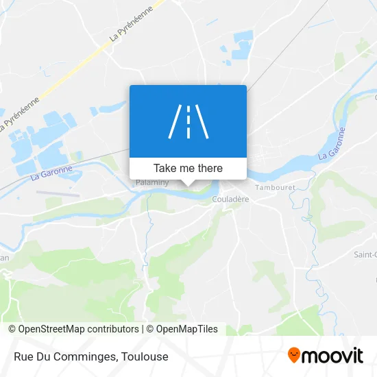 Rue Du Comminges map