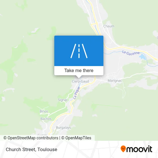 Rue De L'Église map