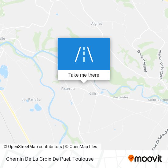 Chemin De La Croix De Puel map