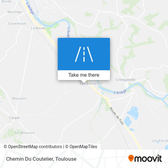 Chemin Du Coutelier map