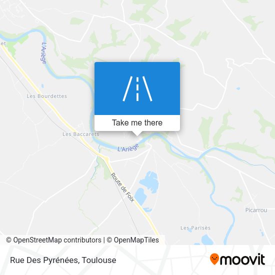 Rue Des Pyrénées map