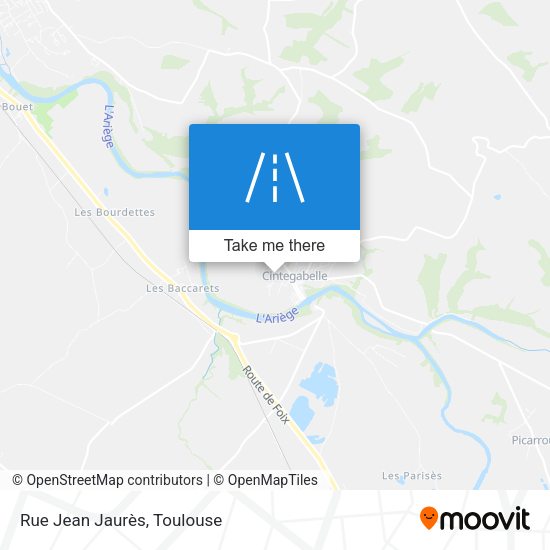 Rue Jean Jaurès map