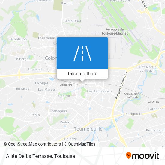Allée De La Terrasse map