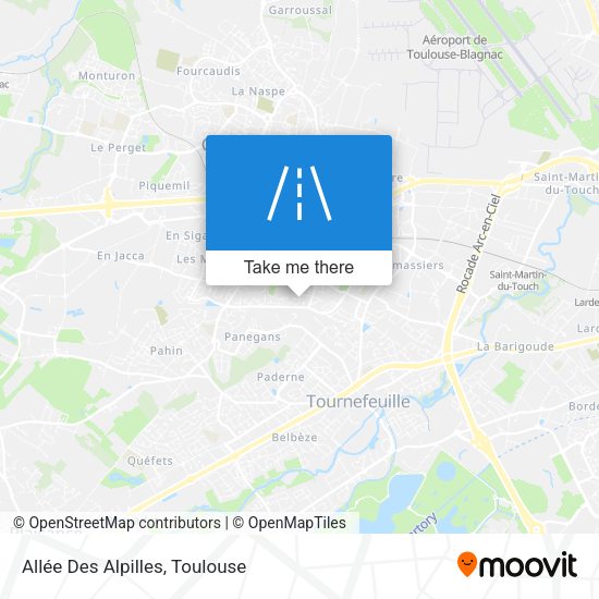 Allée Des Alpilles map