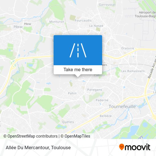 Allée Du Mercantour map
