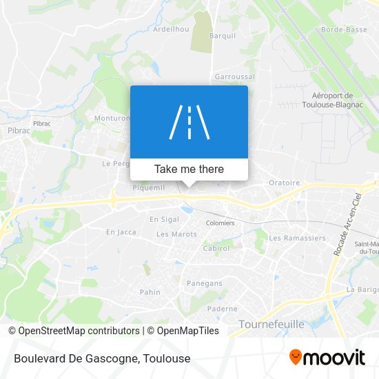 Boulevard De Gascogne map