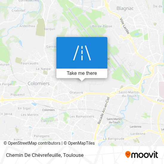 Chemin De Chèvrefeuille map