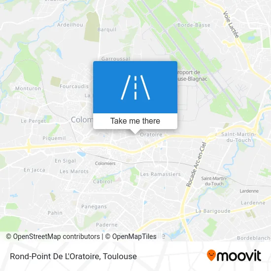 Rond-Point De L'Oratoire map