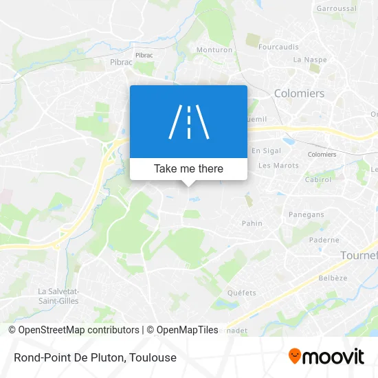 Rond-Point De Pluton map