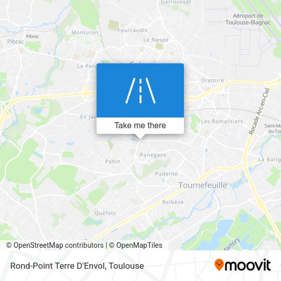 Rond-Point Terre D'Envol map