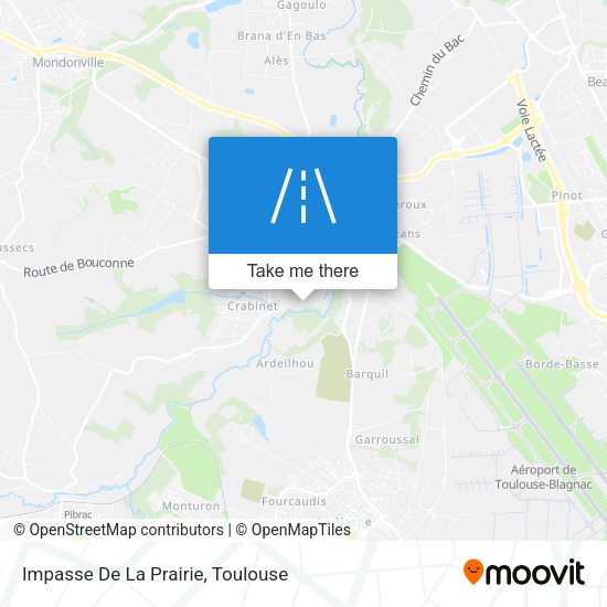 Impasse De La Prairie map