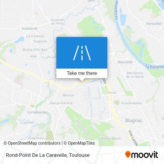 Rond-Point De La Caravelle map