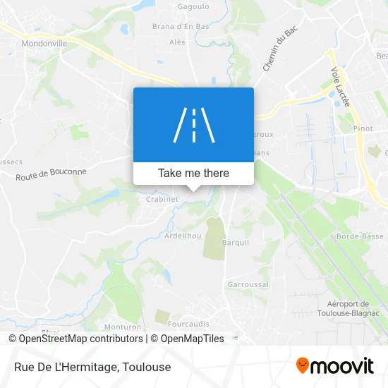 Rue De L'Hermitage map