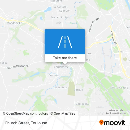 Rue De L'Église map